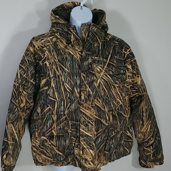Cabelas Coat Shadow Grass Camouflage 